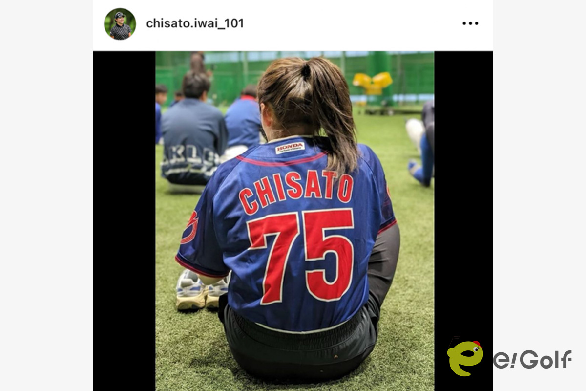 岩井千怜のインスタグラム（chisato.iwai_101）より