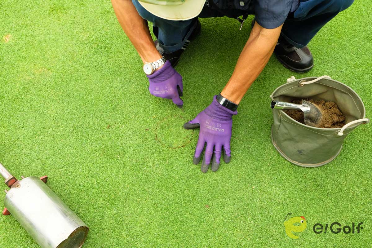 丸く残った継ぎ目を整え、見えづらくして出来上がり