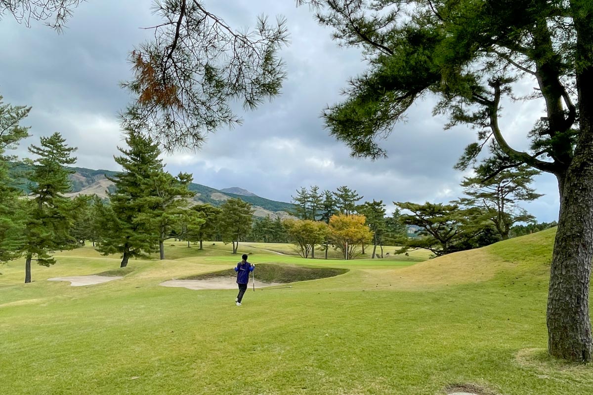 17番グリーン　写真：中村祐治