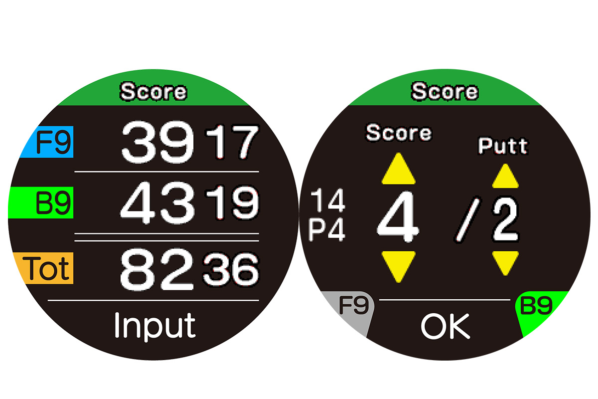 様々な情報が見やすく表示される「イーグルビジョン ACE PRO」