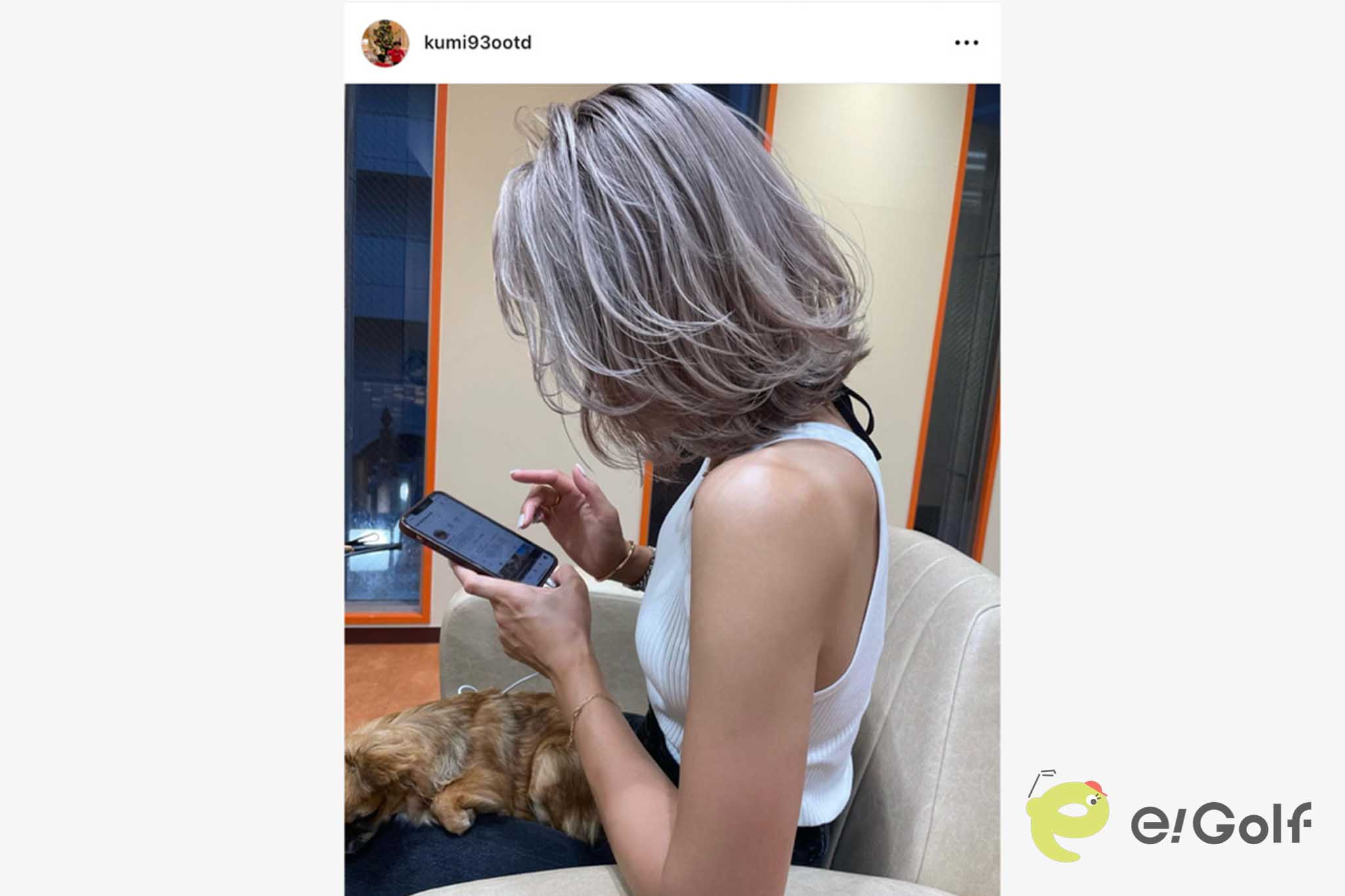 金田久美子のインスタグラム（@kumi93ootd）より