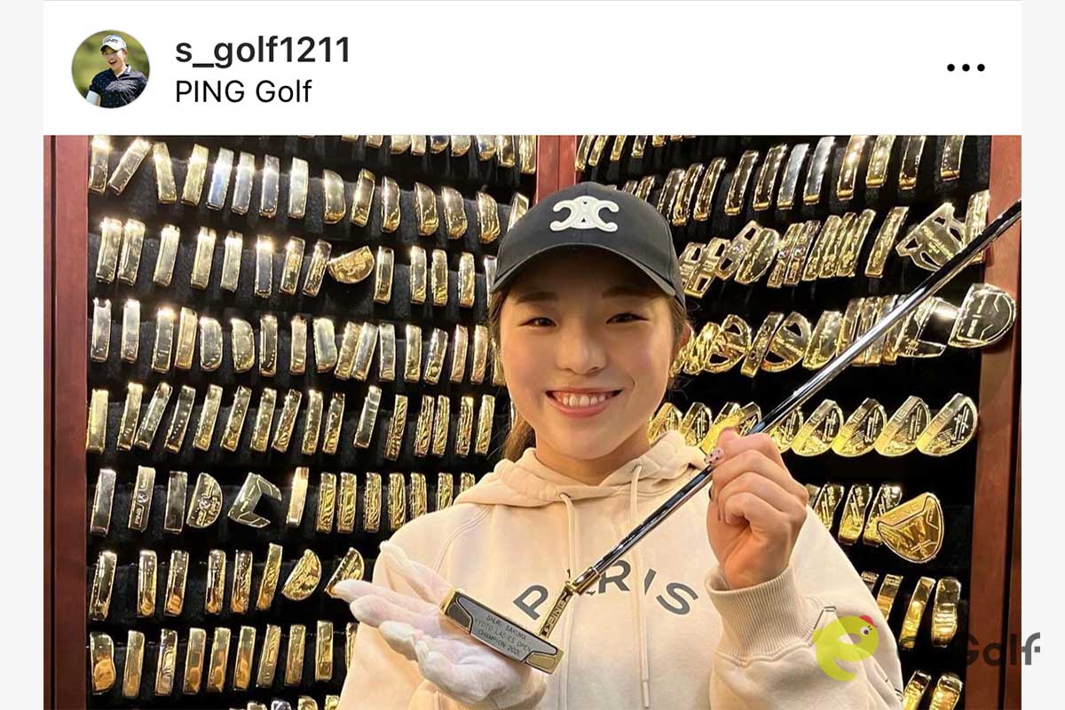 佐久間朱莉のインスタグラム（@s_golf1211）より