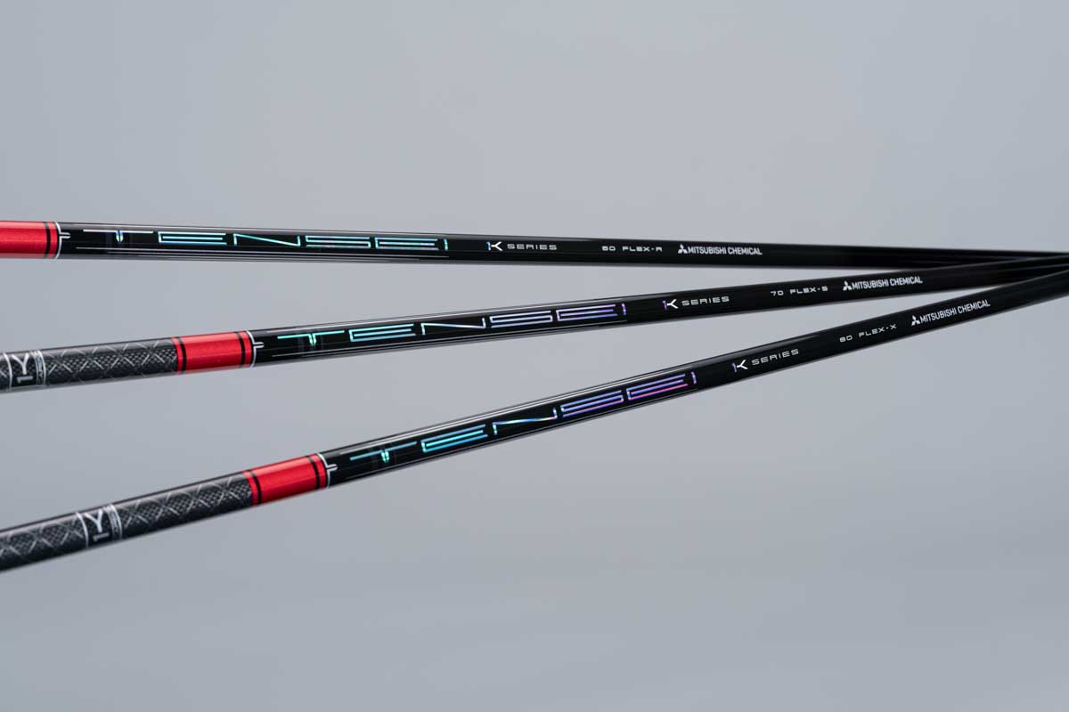 赤テンセイこと「TENSEI PRO RED 1K」　シャフト本体価格:5万5000円（税込み）