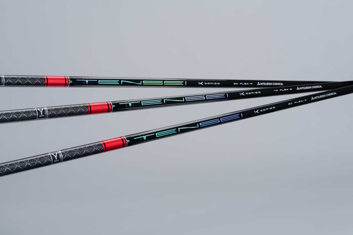 赤テンセイこと「TENSEI PRO RED 1K」　シャフト本体価格:5万5000円（税込み）