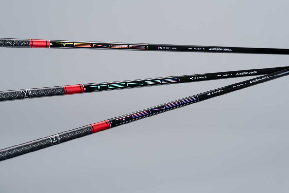 赤テンセイこと「TENSEI PRO RED 1K」　シャフト本体価格:5万5000円（税込み）