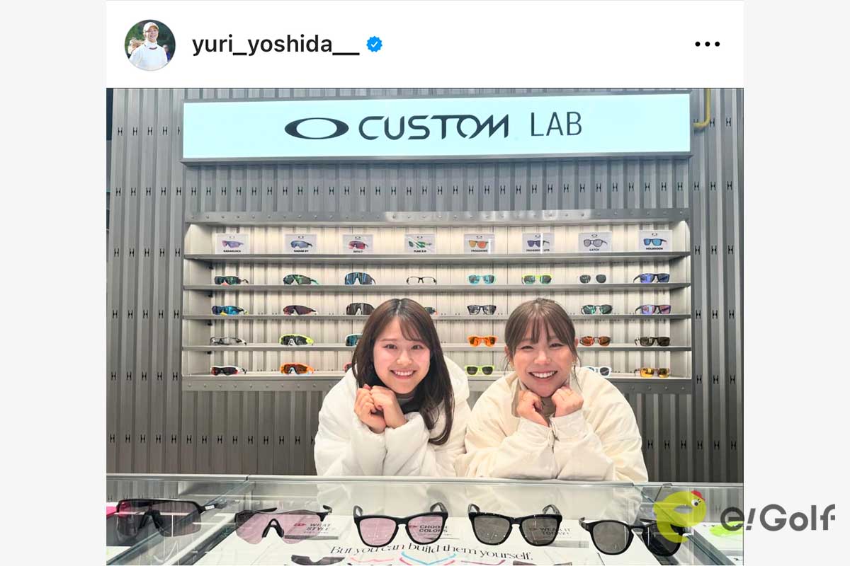 吉田優利のインスタグラム(@yuri_yoshida__)より