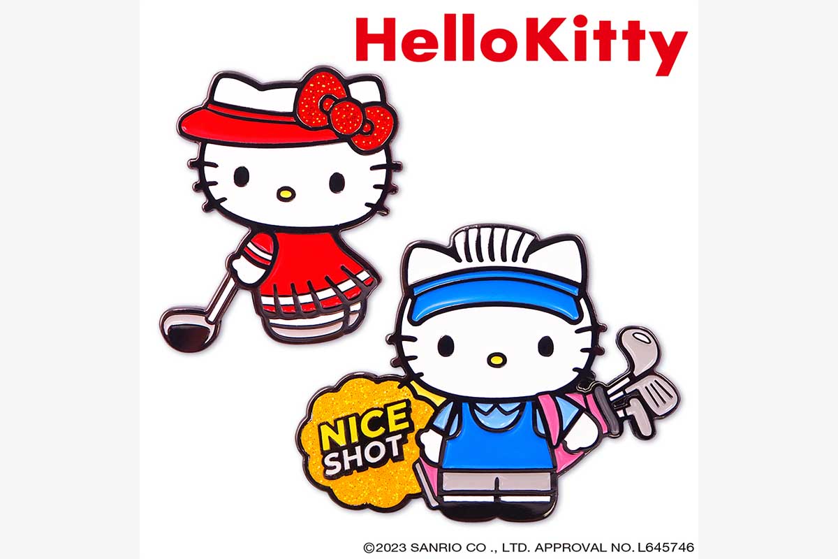 ハローキティ＆ダニエル ゴルフマーカ―