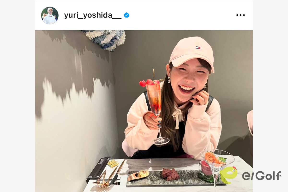 吉田優利のインスタグラム（@yuri_yoshida__）より