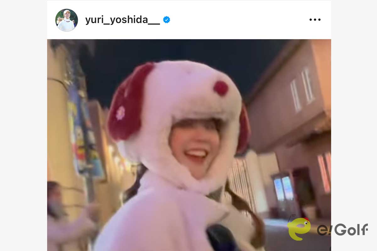 吉田優利のインスタグラム（@yuri_yoshida__）より