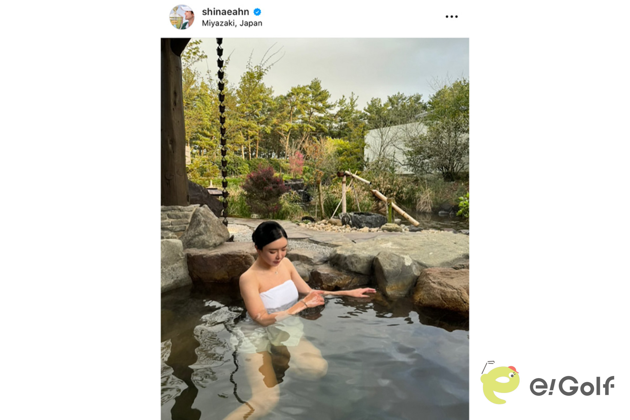 アン・シネのインスタグラム（@shinaeahn）より