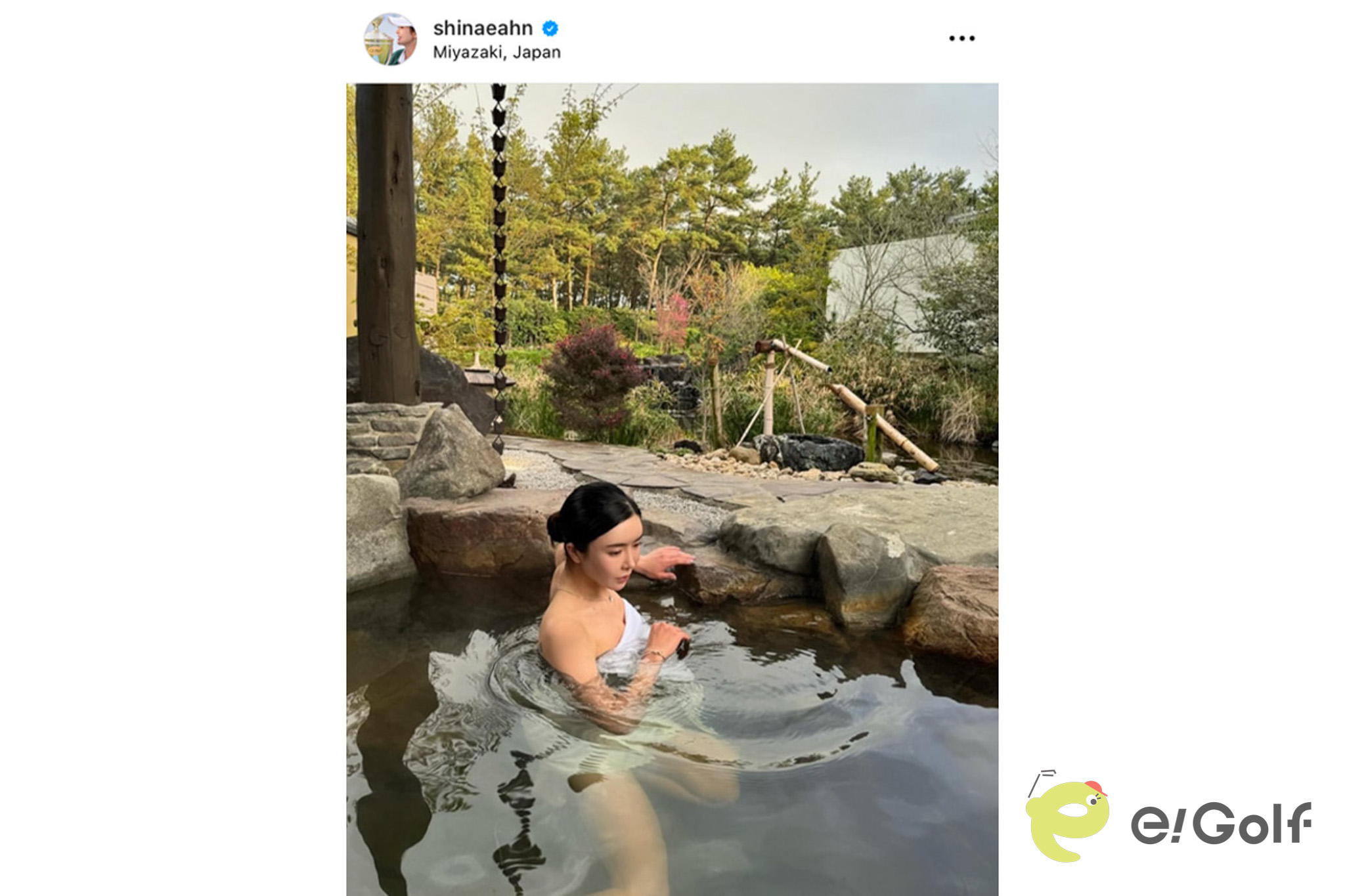 アン・シネのインスタグラム（@shinaeahn）より