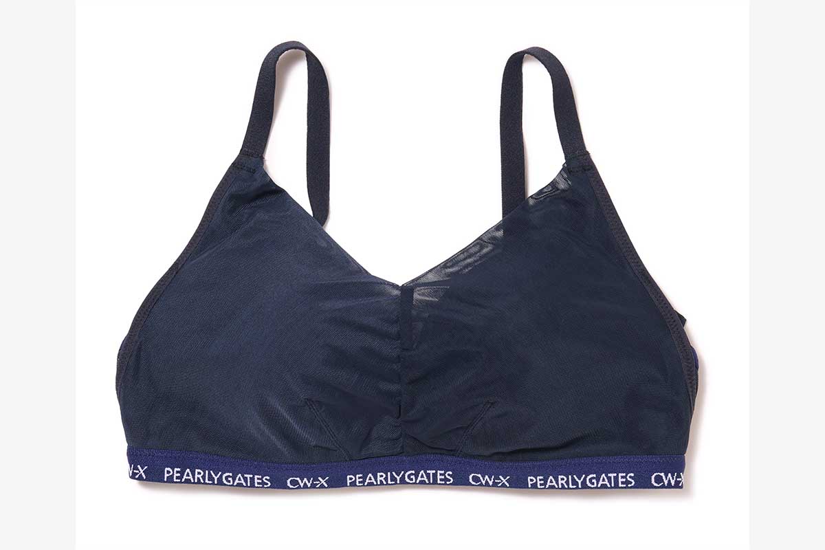 パーリーゲイツ × CW-X　「GOLF BRA（ゴルフブラ）」　ネイビー　写真：パーリーゲイツ