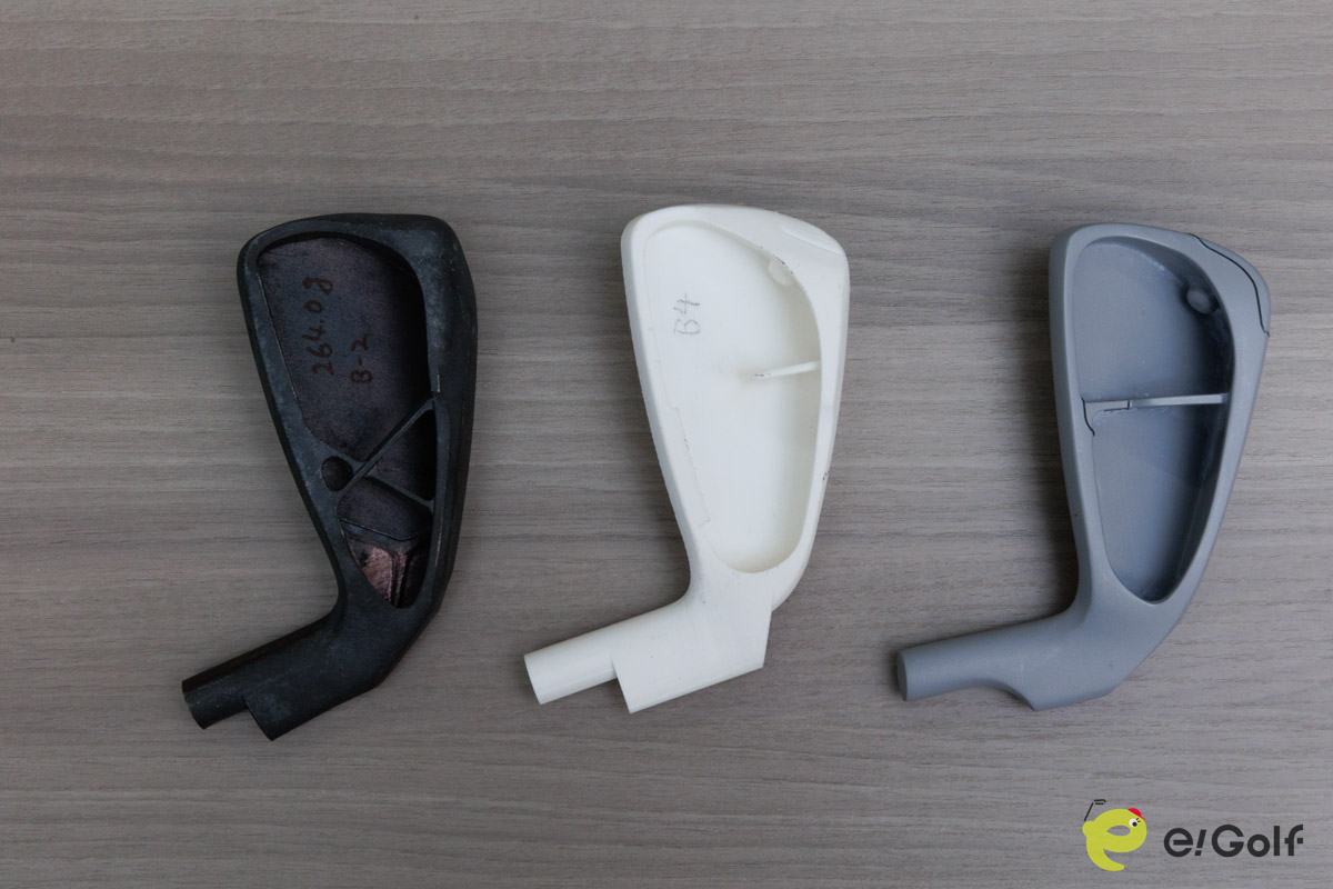 新RMX VD／Xアイアンを構成するパーツ類[写真：山上忠]