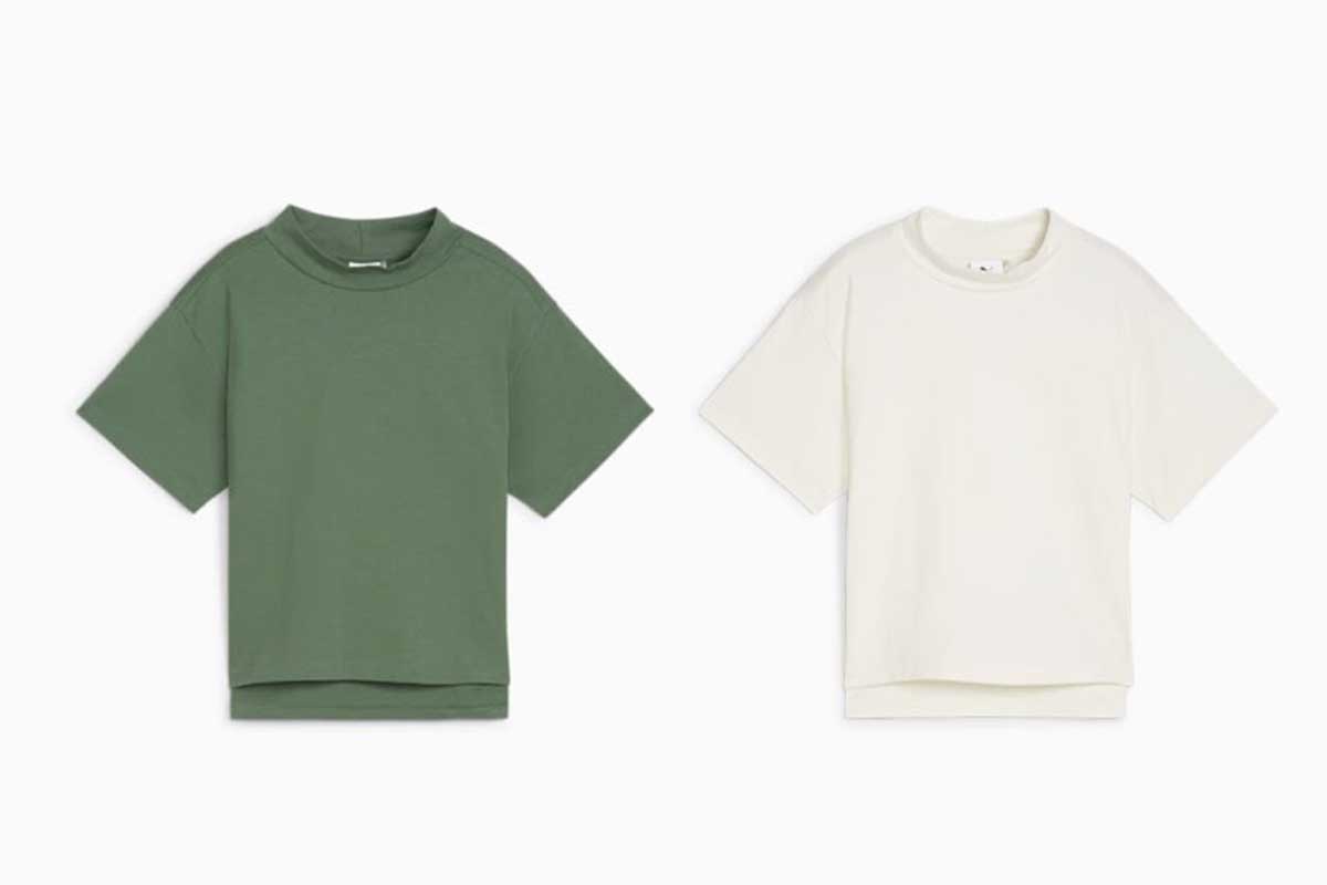 PUMA × QGC　半袖モックネックシャツ　8250円（税込み）