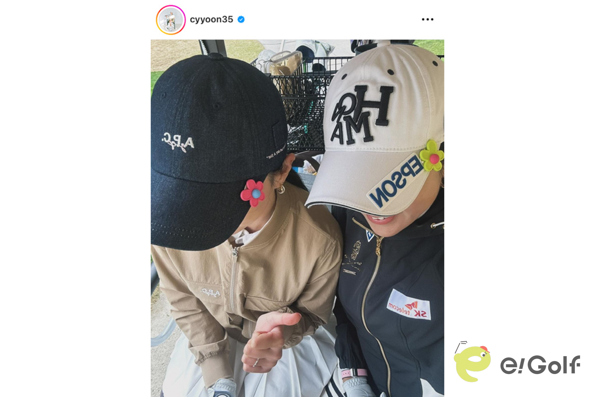 ユン・チェヨンのインスタグラム（@cyyoon35）より