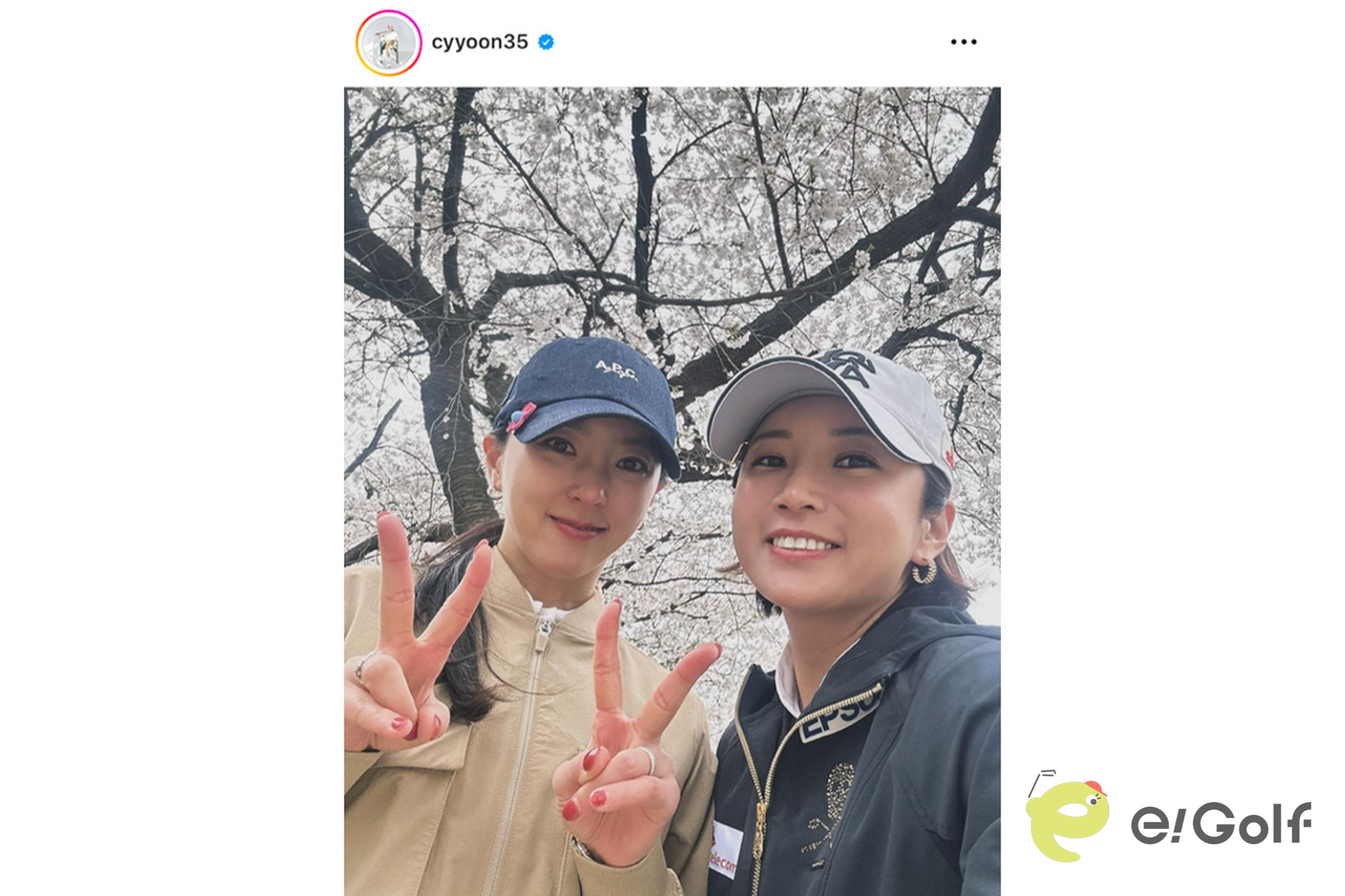 ユン・チェヨンのインスタグラム（@cyyoon35）より