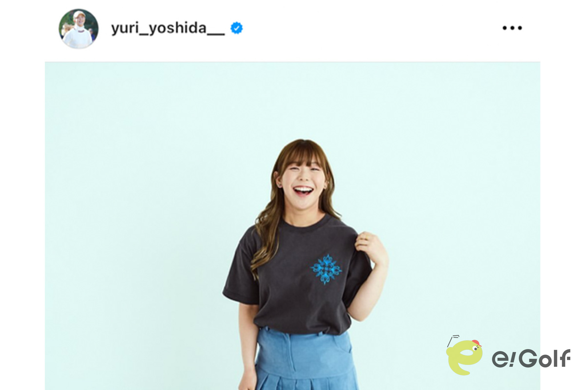 吉田優利のインスタグラム（@yuri_yoshida__）より