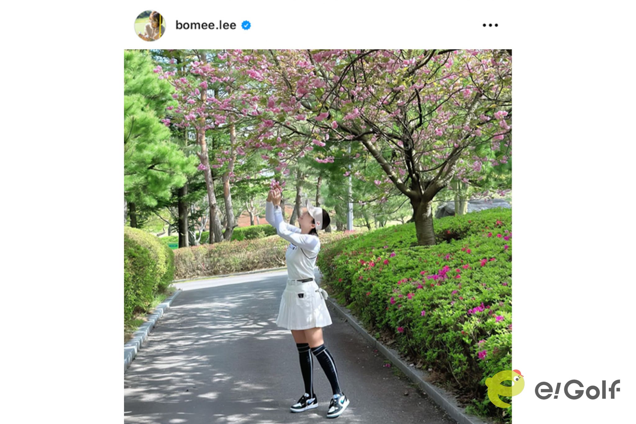 イ・ボミのインスタグラム（@bomee.lee）より