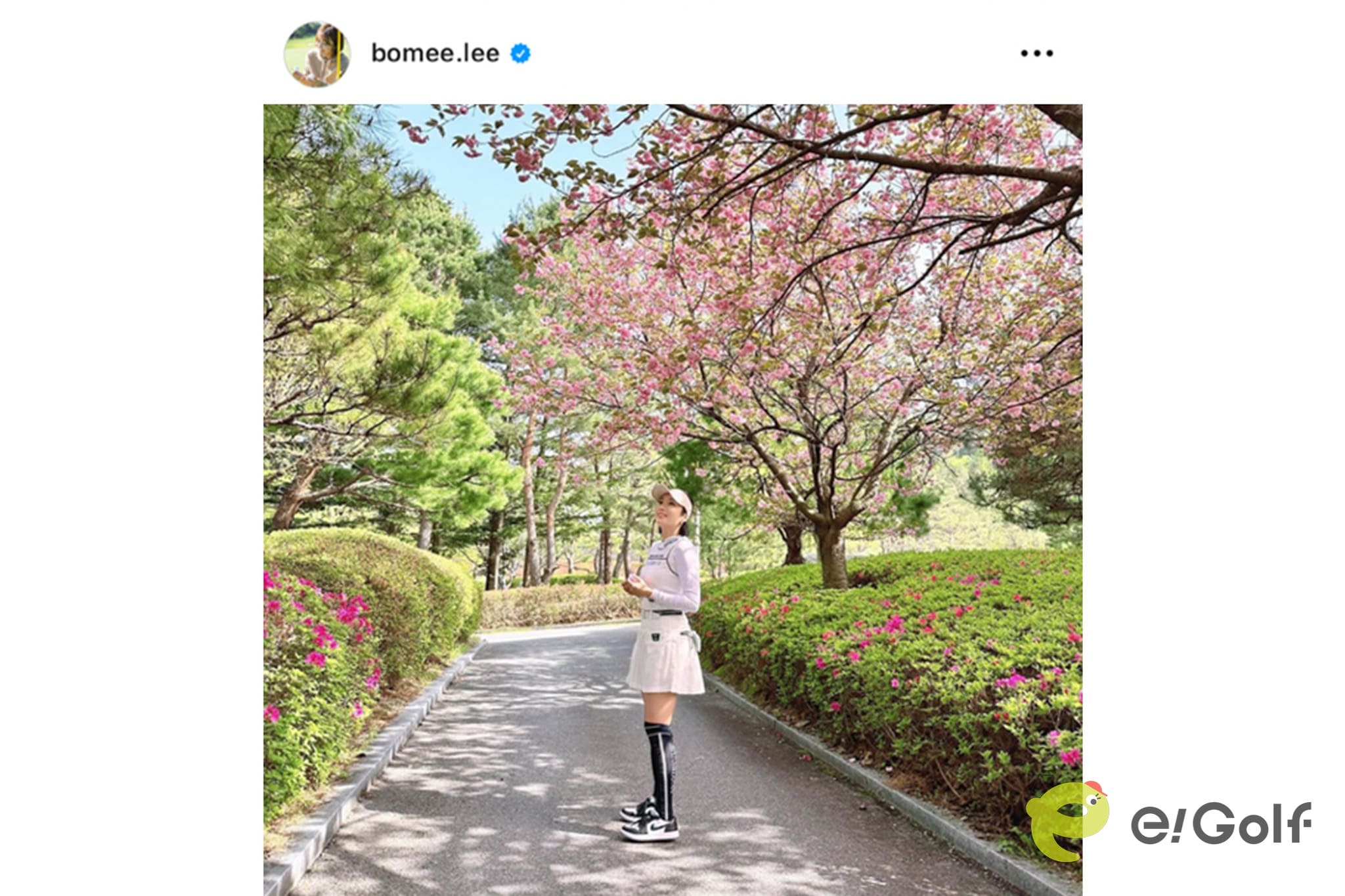 イ・ボミのインスタグラム（@bomee.lee）より