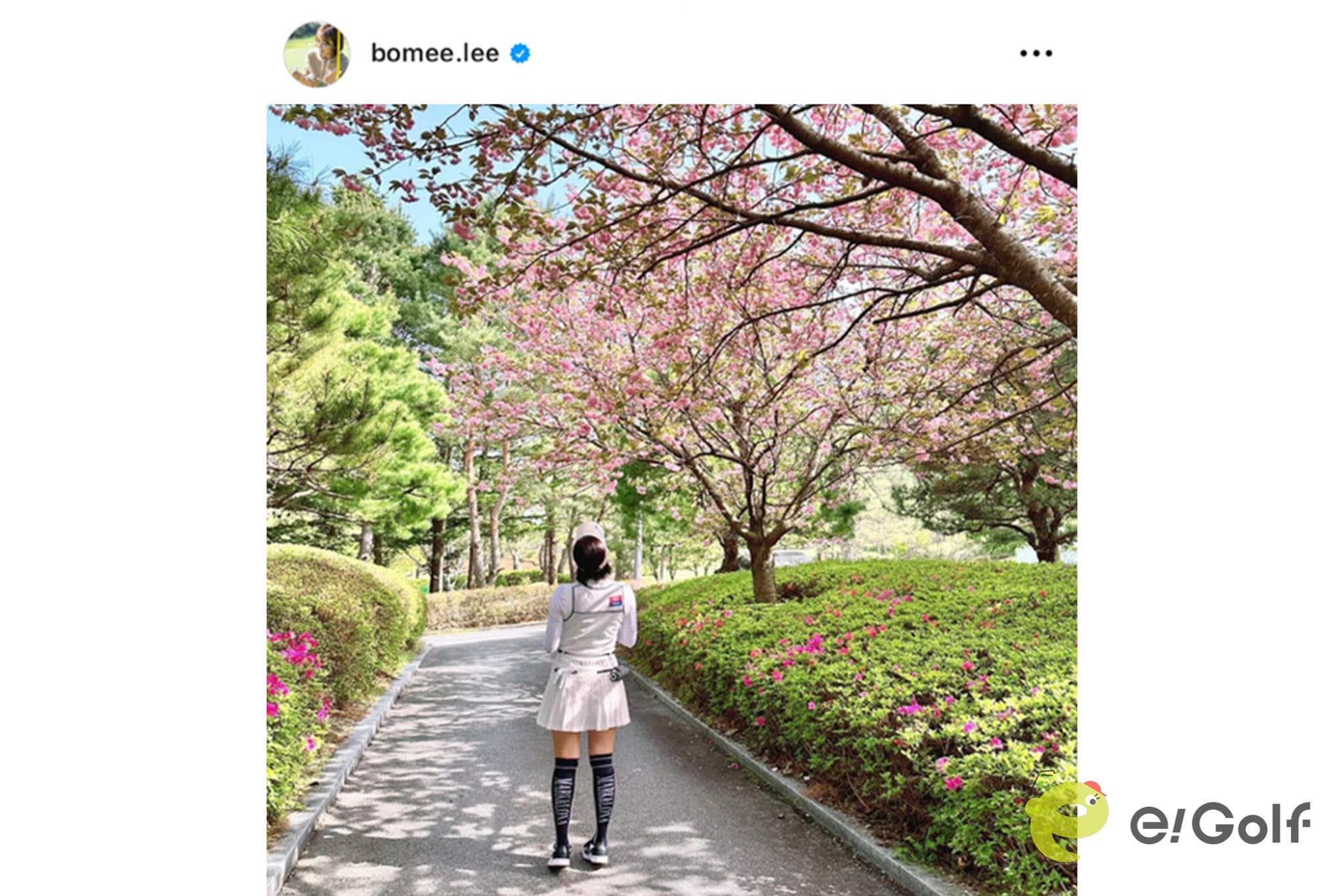 イ・ボミのインスタグラム（@bomee.lee）より