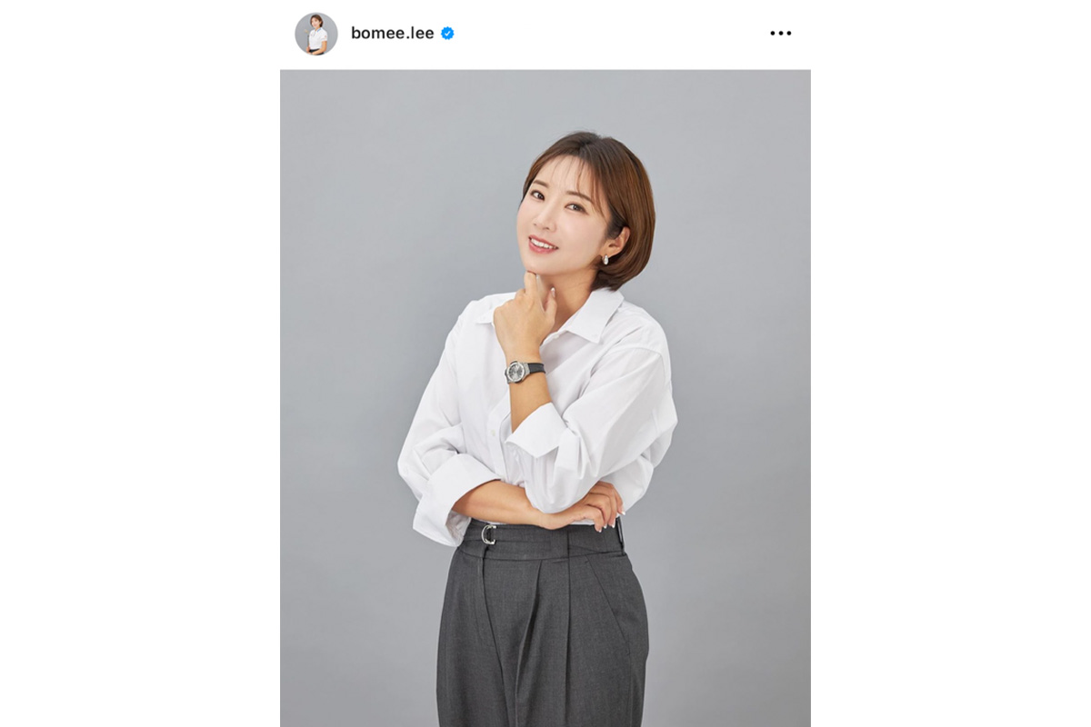 イ・ボミのインスタグラム（@bomee.lee）より