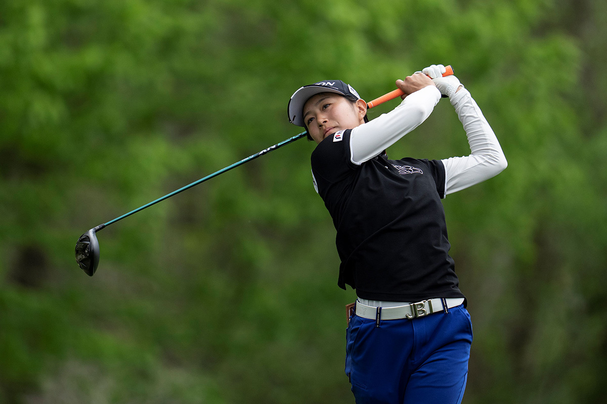 2024オーガスタナショナル女子アマ初日 中村心　写真：大会提供
