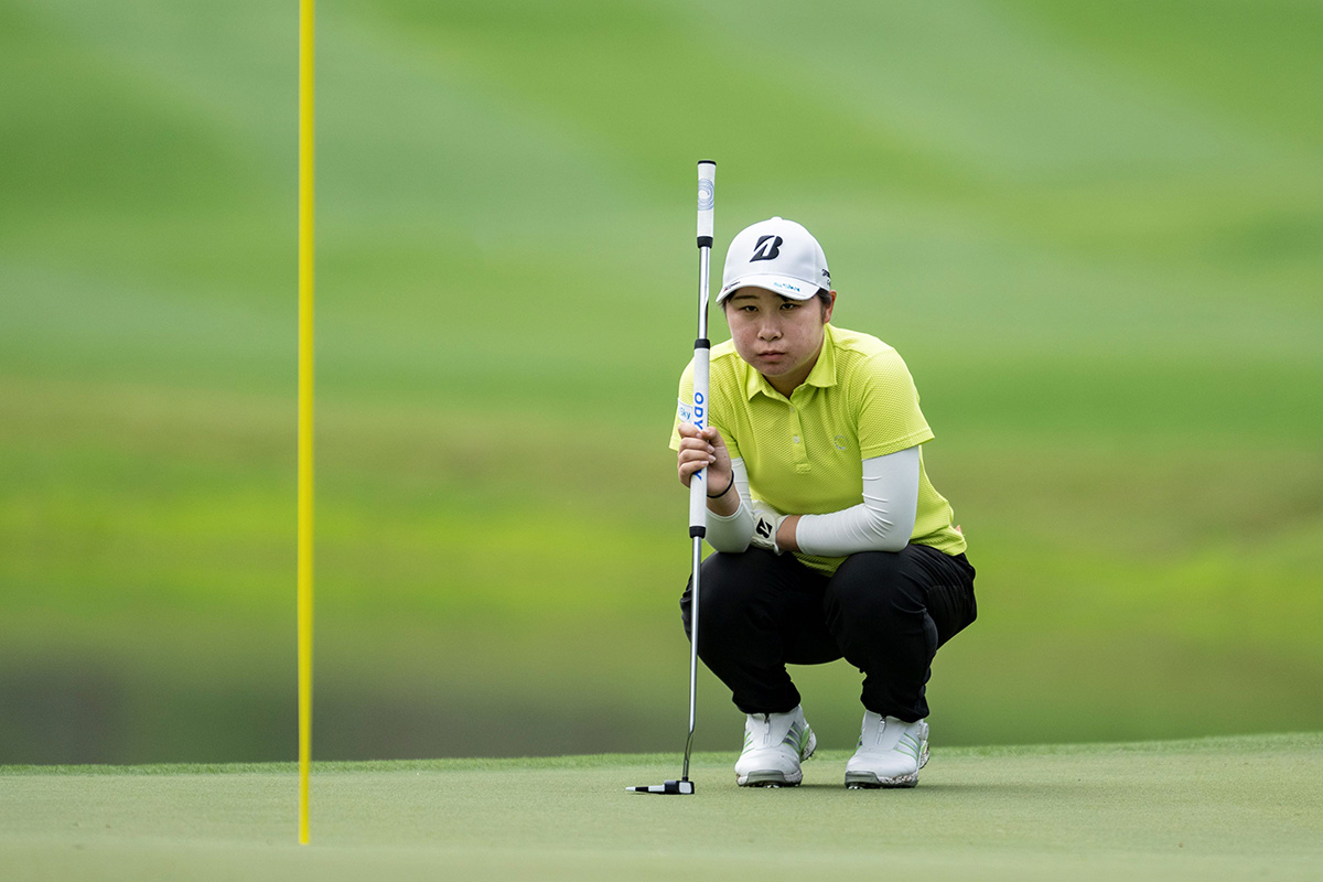 2024オーガスタナショナル女子アマ初日 荒木優奈　写真：大会提供