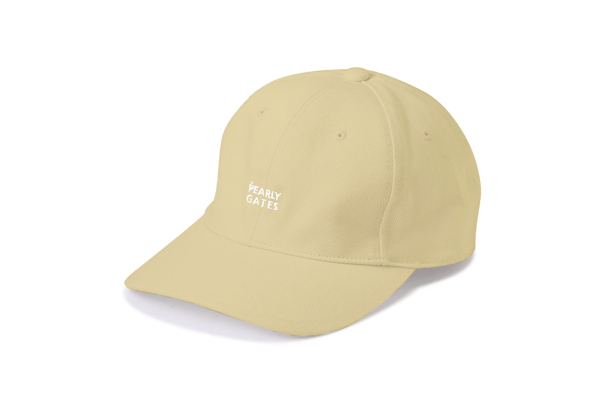「パーリーゲイツ エッセンシャル」 ベージュカラー　キャップ