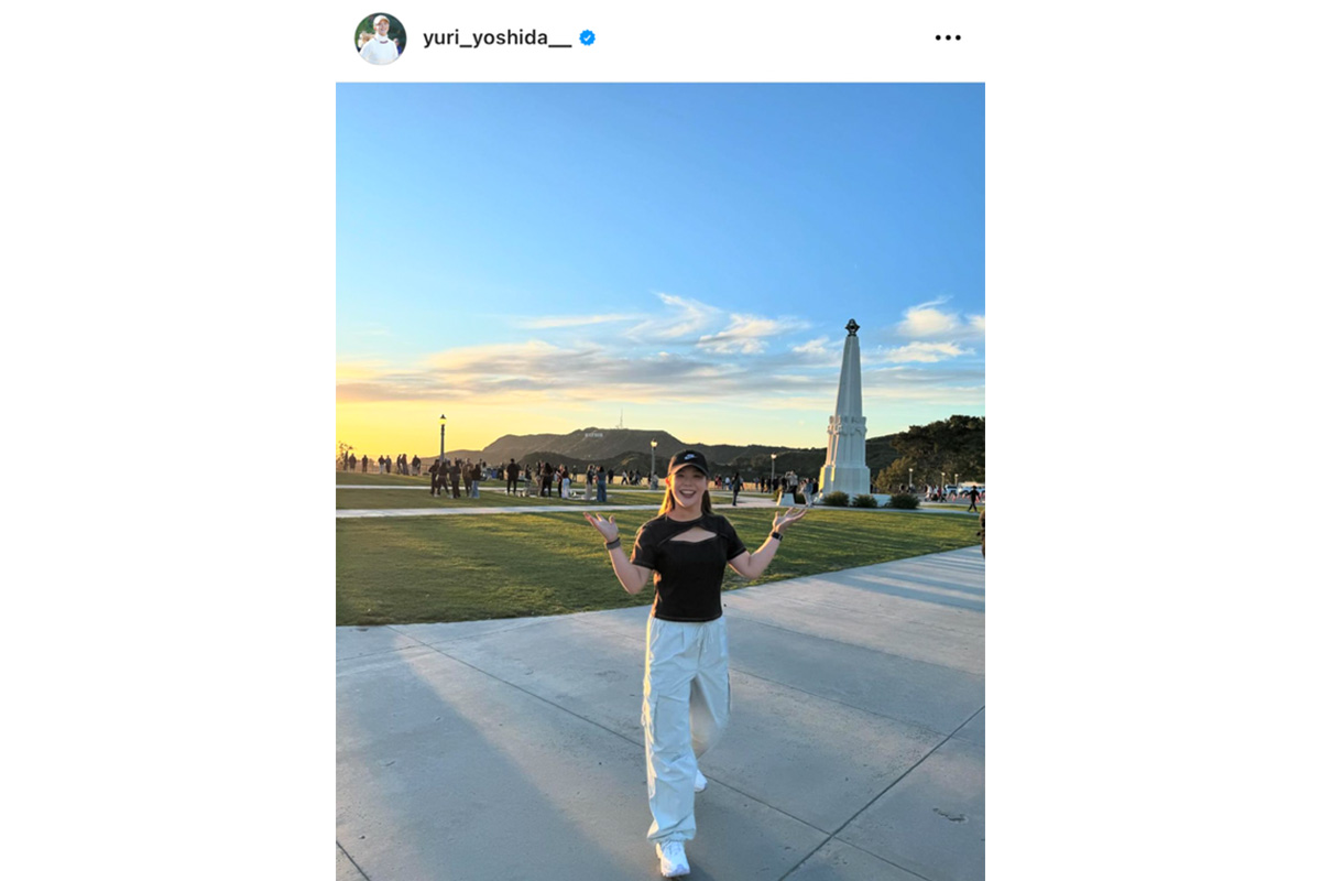 吉田優利のインスタグラム（@yuri_yoshida__）より