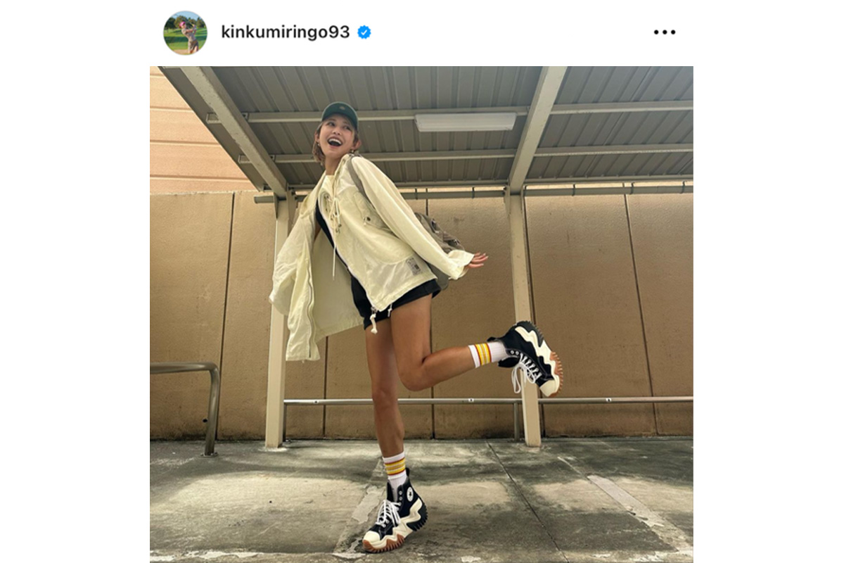 金田久美子のインスタグラム(@kinkumiringo93)
