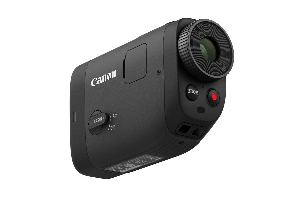 キヤノンが発表したレーザー距離計「PowerShot GOLF」（キヤノンオンラインショップ販売予定価格:5万1700円、税込み）