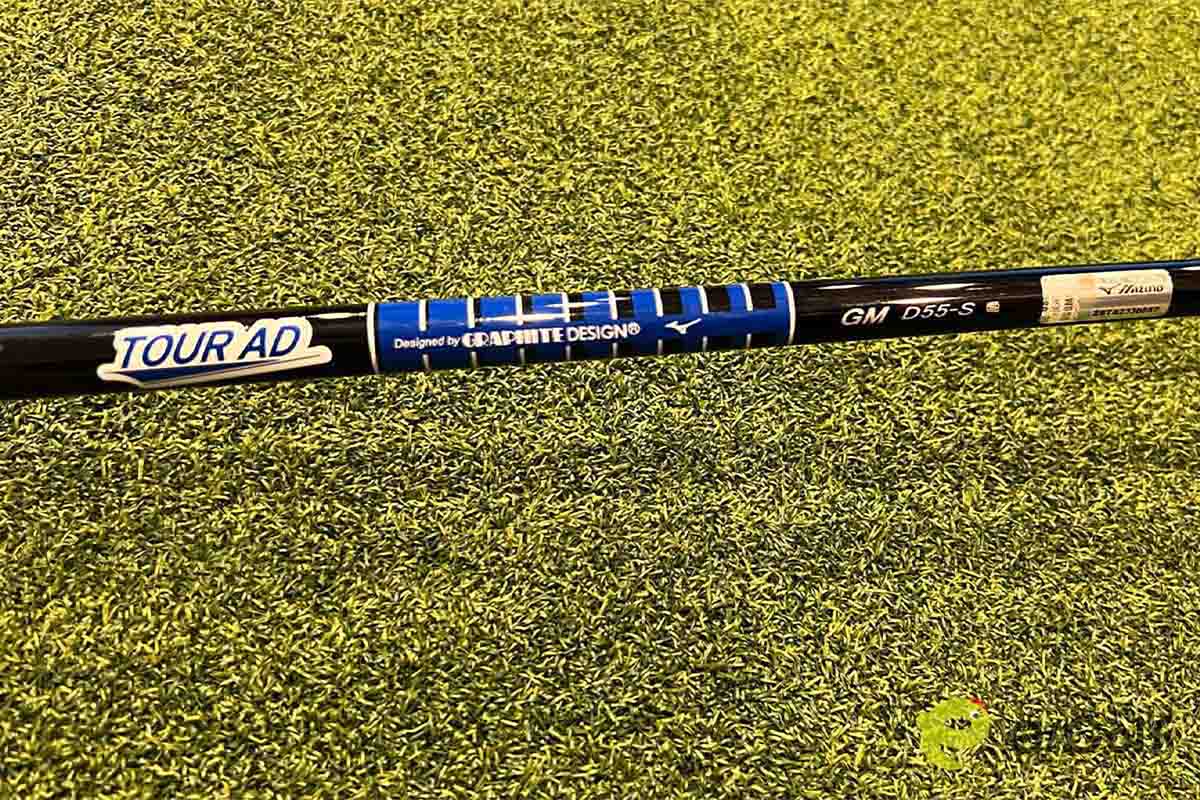 ミズノのドライバー「ST230シリーズ」　純正シャフト