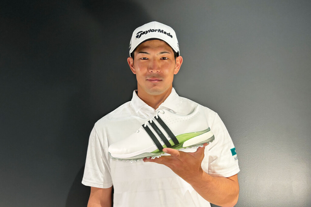 中島啓太がアディダスゴルフとフットウエア契約 「アディダス