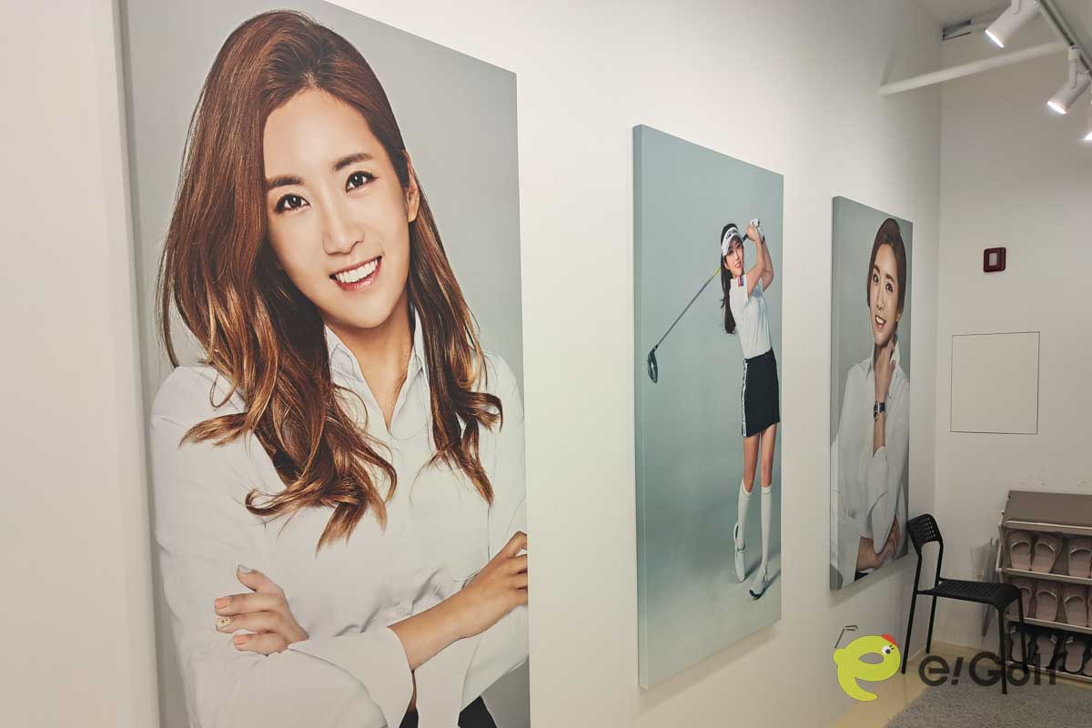 イ・ボミが取材に応じてくれた事務所の様子