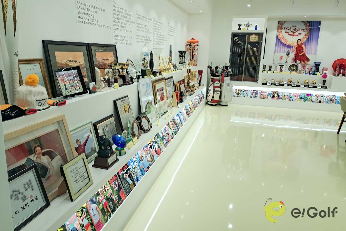 イ・ボミが取材に応じてくれた事務所の様子