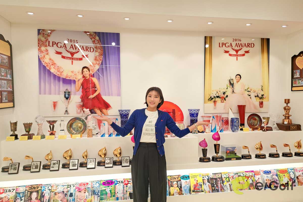 イ・ボミが取材に応じてくれた事務所の様子