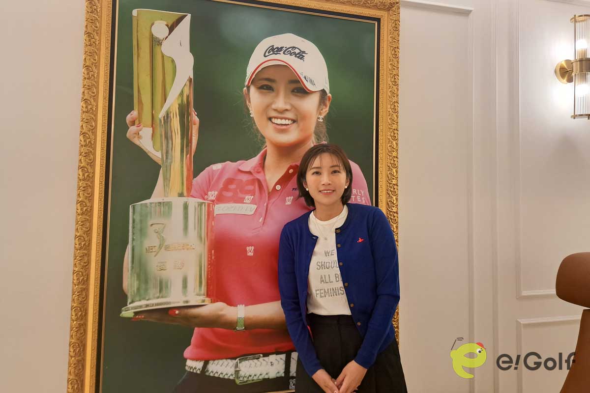 イ・ボミが取材に応じてくれた事務所の様子