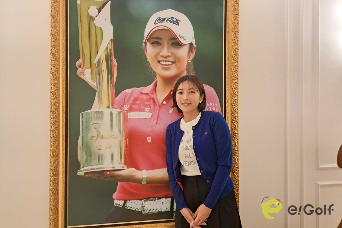 イ・ボミが取材に応じてくれた事務所の様子