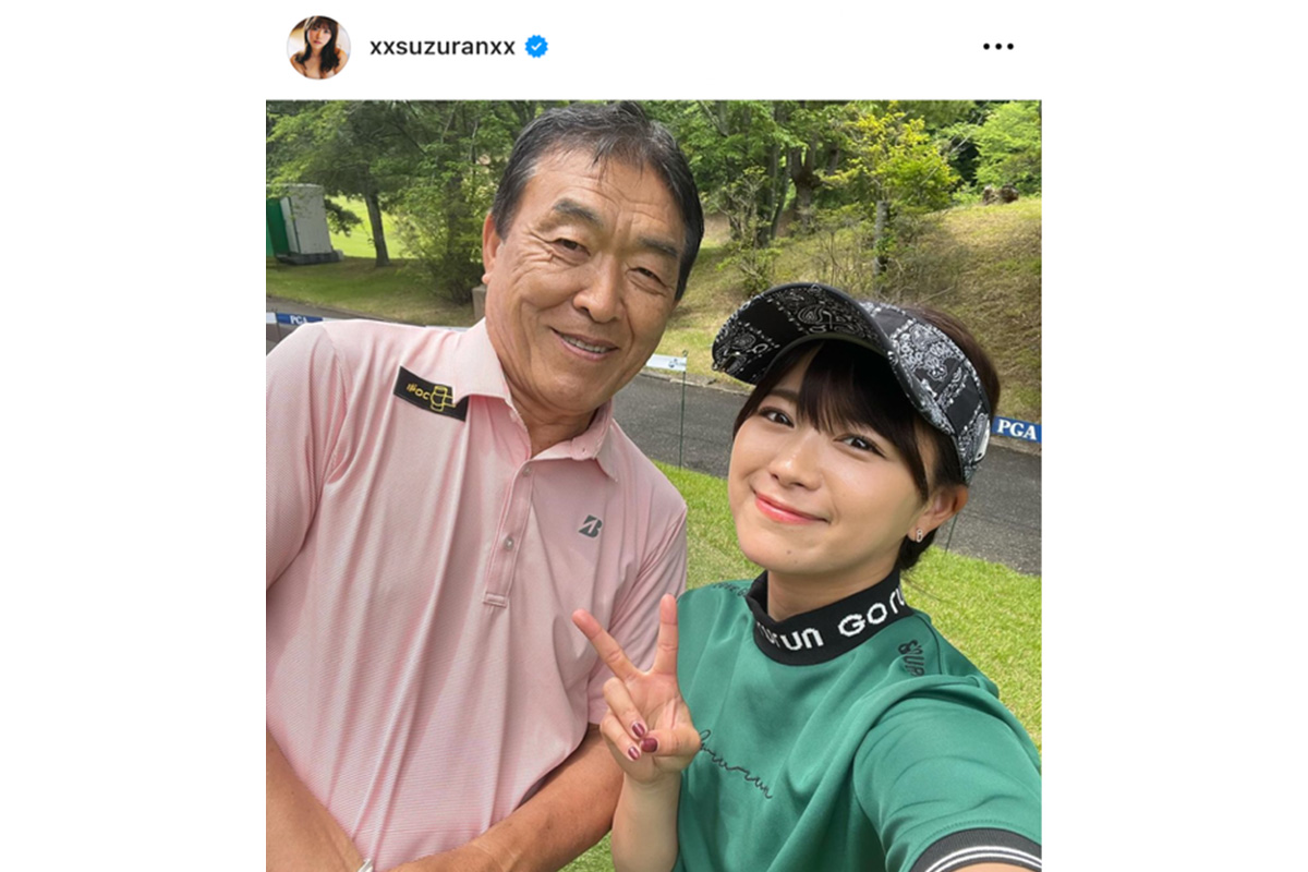 山内鈴蘭のインスタグラム（@xxsuzuranxx）より