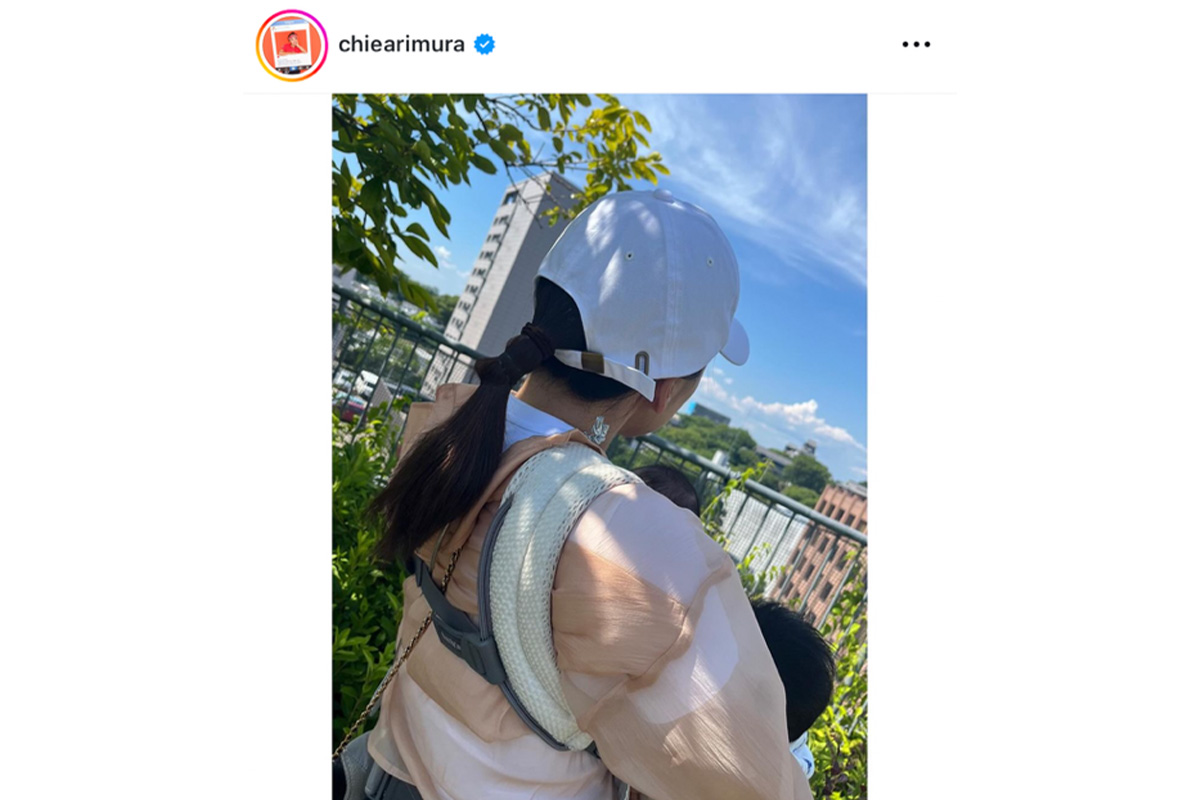 有村智恵のインスタグラム（@chiearimura）より
