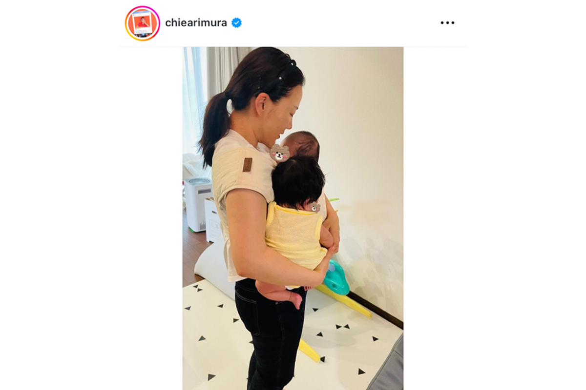 有村智恵のインスタグラム（@chiearimura）より