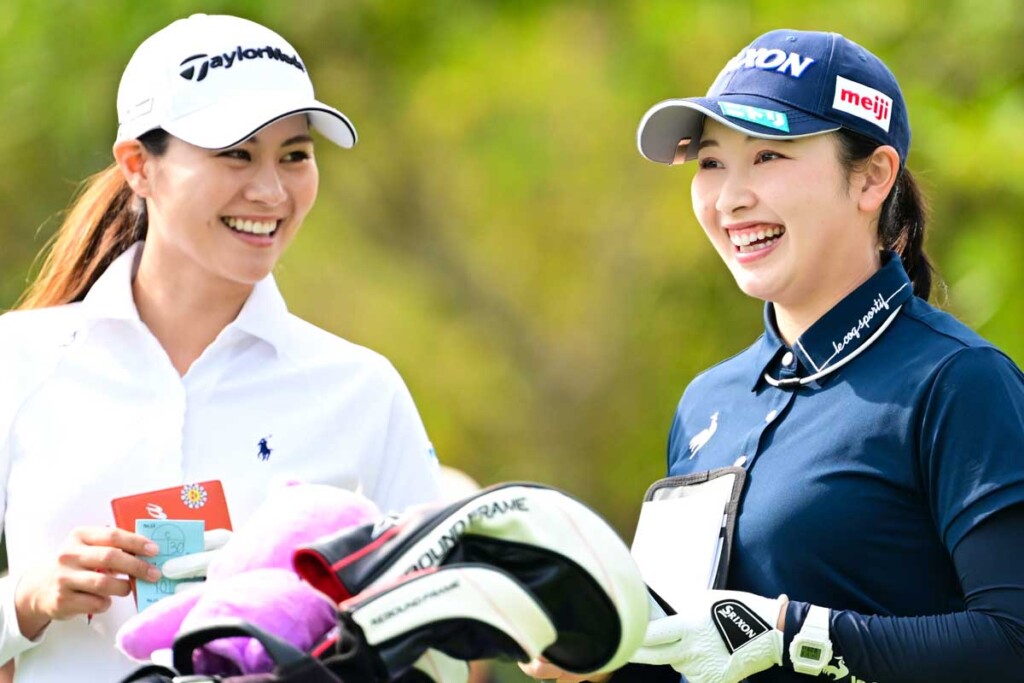 小祝さくら選手、河本結選手、新垣比菜選手サイン入りゴルフボール3個セット arakakihina_koiwaisakura_2024s