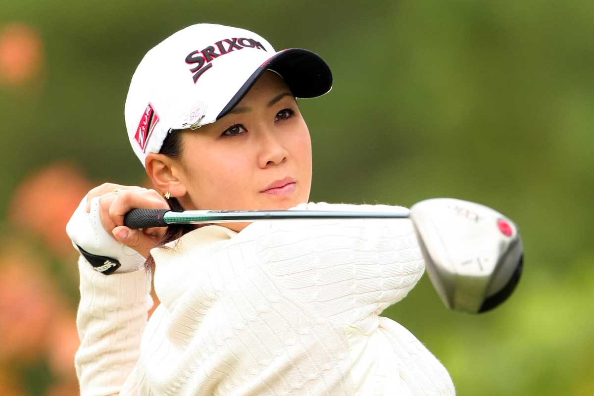 2007年LPGAミズノクラシックでの古閑美保　写真：Getty Images