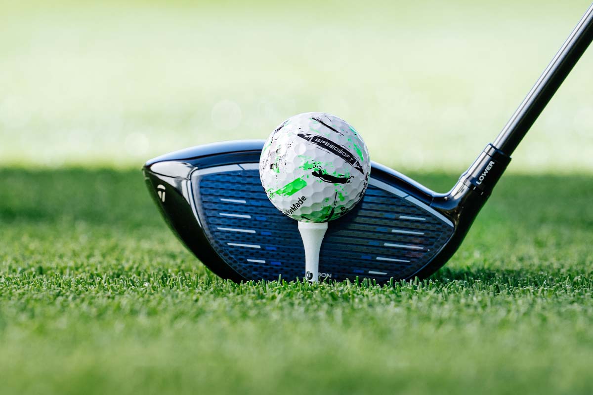テーラーメイド 新作ゴルフボール「スピードソフト インク」 グリーン