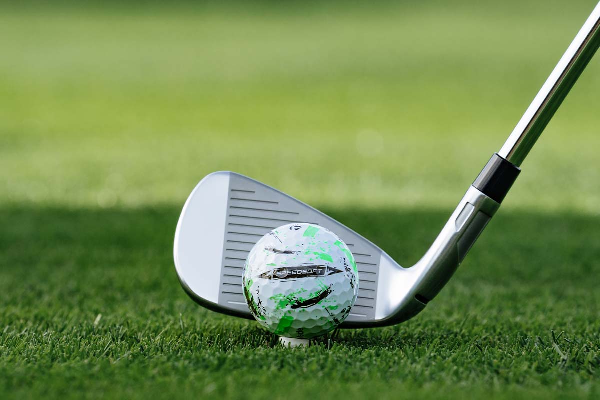 テーラーメイド 新作ゴルフボール「スピードソフト インク」 グリーン