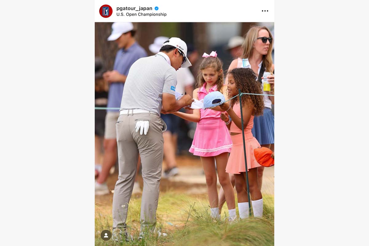 PGAツアー日本公式インスタグラム（@pgatour_japan）より