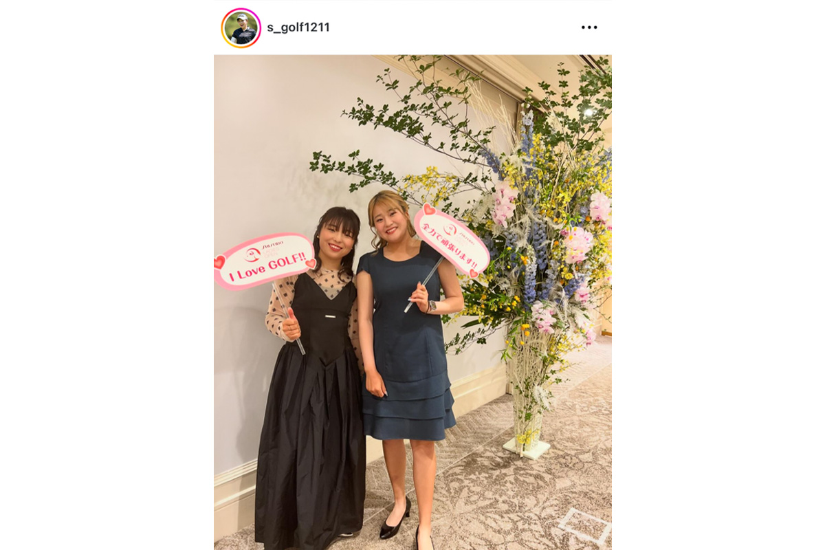 佐久間朱莉のインスタグラム（@s_golf1211）より