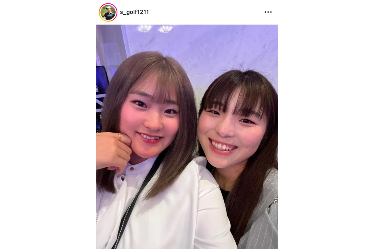 佐久間朱莉のインスタグラム（@s_golf1211）より