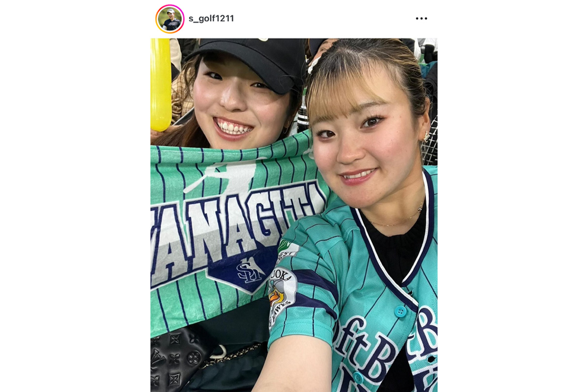 佐久間朱莉のインスタグラム（@s_golf1211）より