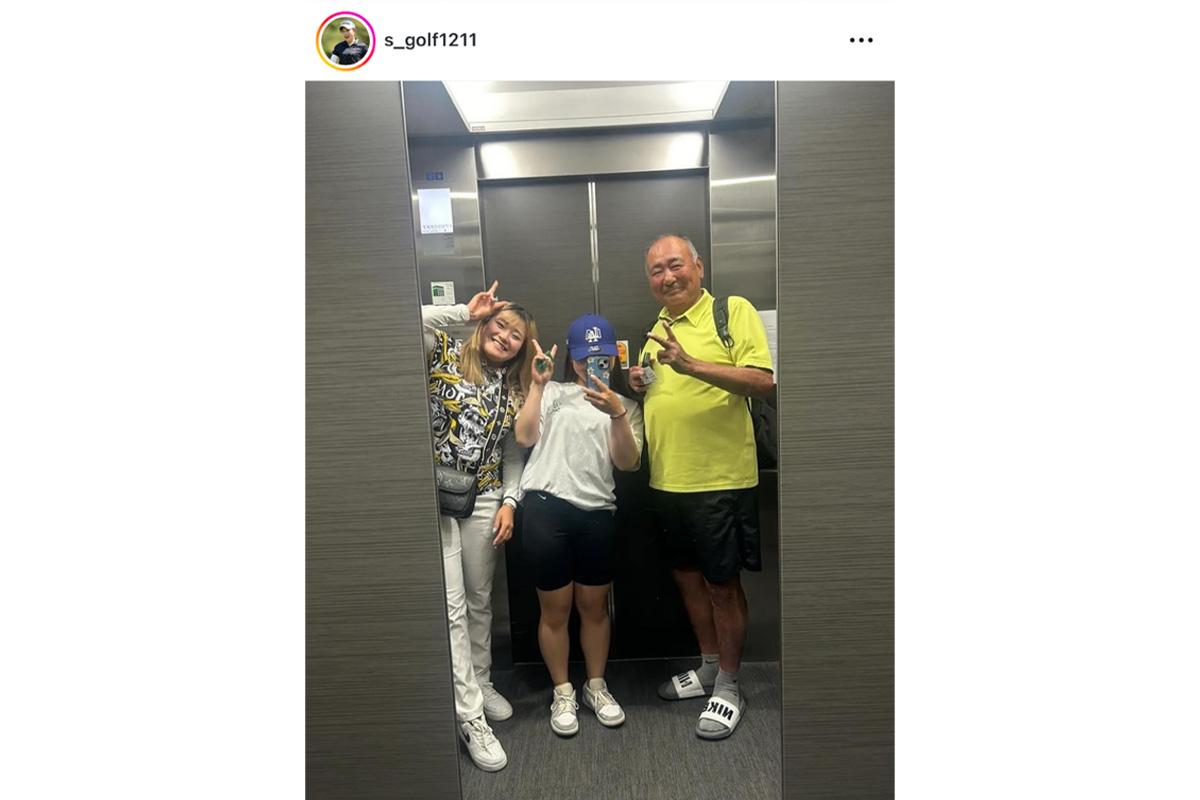 佐久間朱莉のインスタグラム（@s_golf1211）より